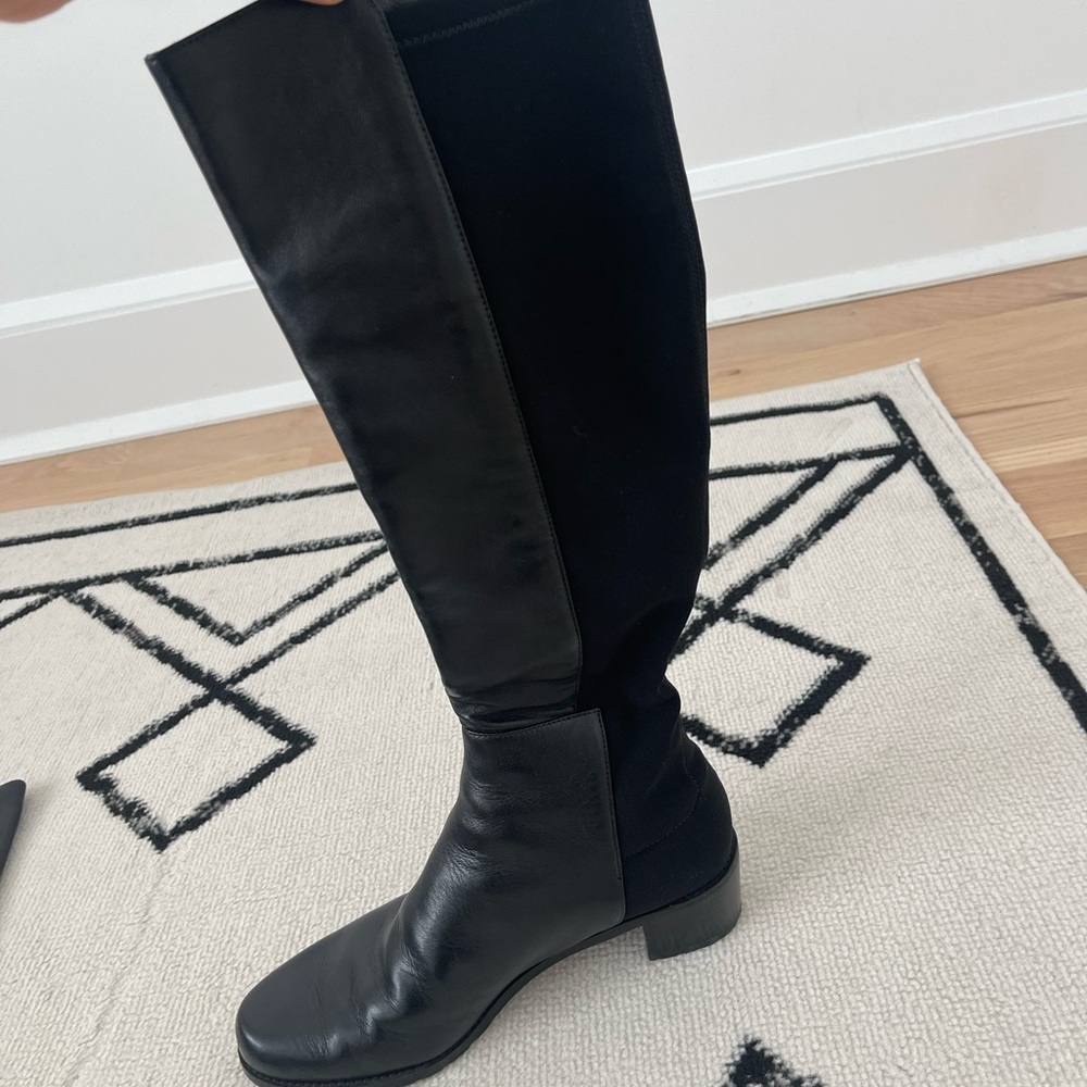 Stuart Weitzman Black Over the Knee Boots - Picture 10 of 15